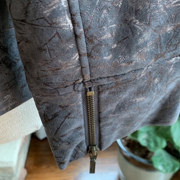 3-$30 Christopher and Banks large zip up jacket - Picture 4 of 6
